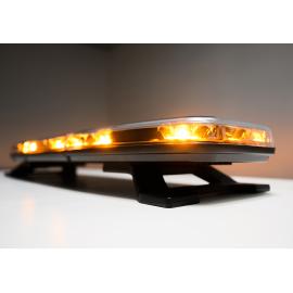 Rampe lumineuse extra-plate LED ambre 1550 mm TOUTES OPTIONS